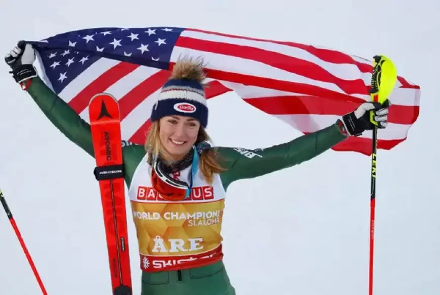 Mikaela Shiffrin Secures Historic 100th World Cup Victory, Matching an All-Time Record